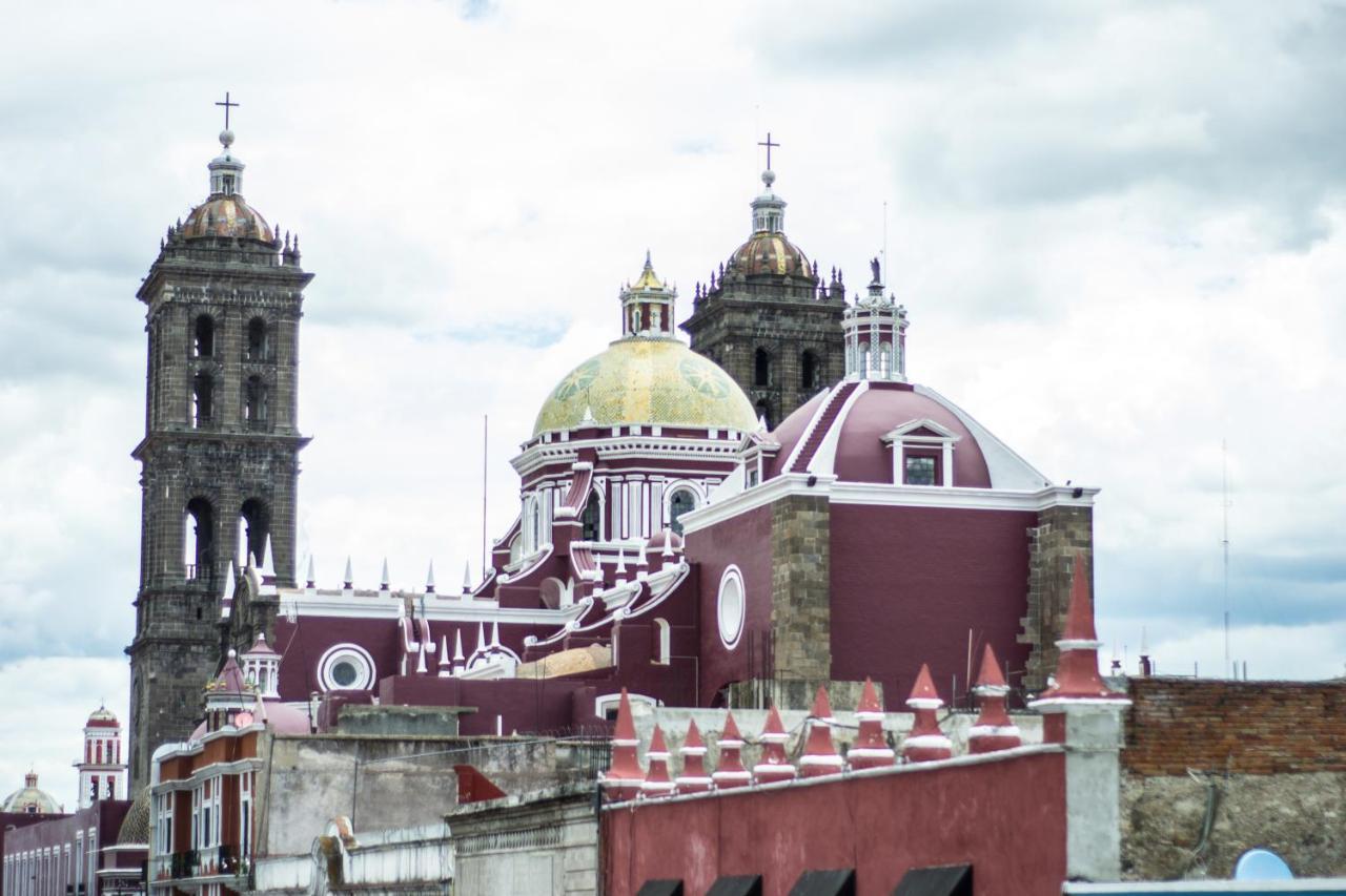 La Fuente Catedral Hotel Puebla Exterior photo